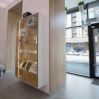 Вид из Сервисного Центра Apple на Hotel Marriott